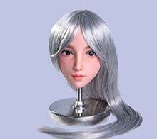 Wig #16 - customized sex doll