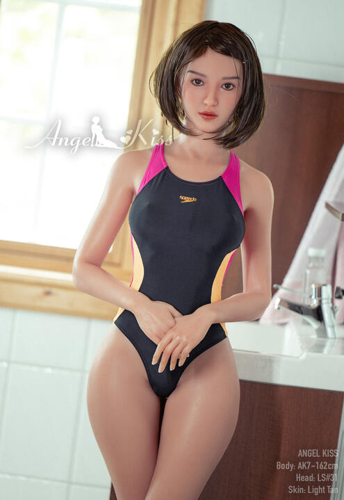 Madelyne - Angelkiss Doll 162cm B-Cup Sex Dolls Light Tanned Skin Small Breast image5
