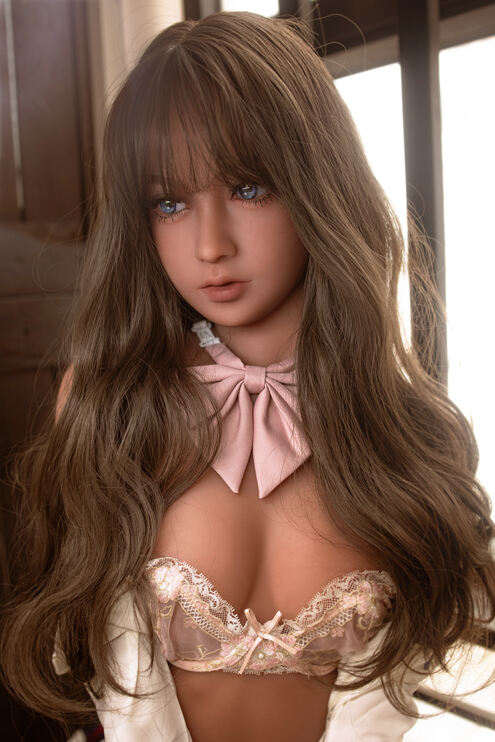 Madge - 140cm A-Cup Pretty And Skinny Aibei TPE Real Dolls image26