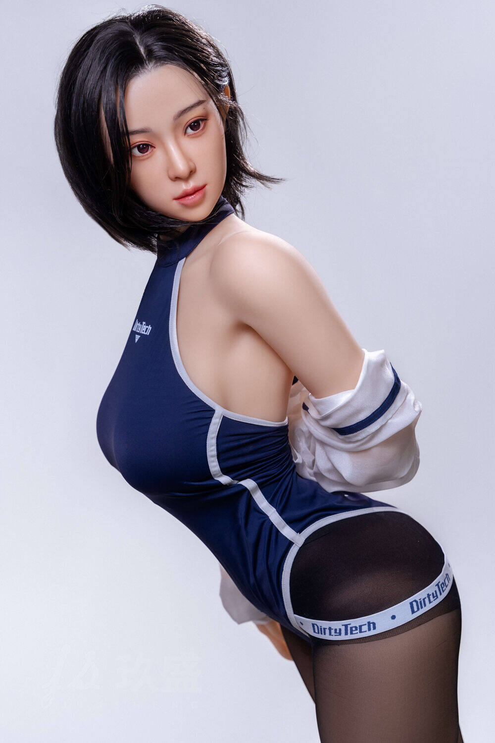 Amila - 155cm(5ft1) Medium Breast Full Silicone Head & TPE Body Head Jiusheng Doll image1