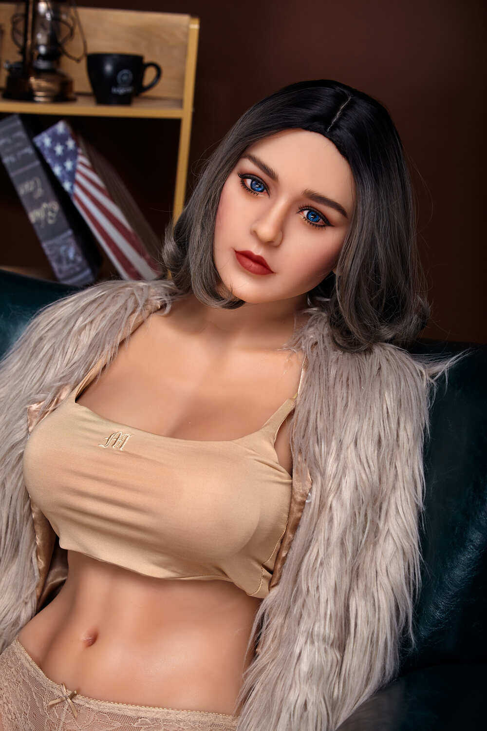 Annmarie - 90cm(2ft11) G-Cup Mini Sex Dolls Skin Irontech Love Doll image3