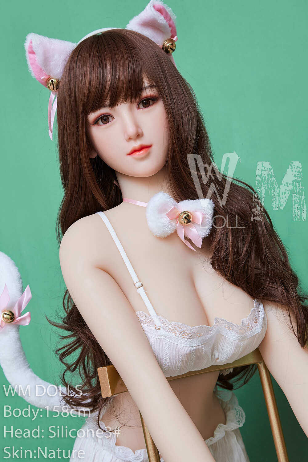 Farryn - 158cm(5ft2) D-Cup WM Love Dolls White Skin Big Ass Sex Doll image1