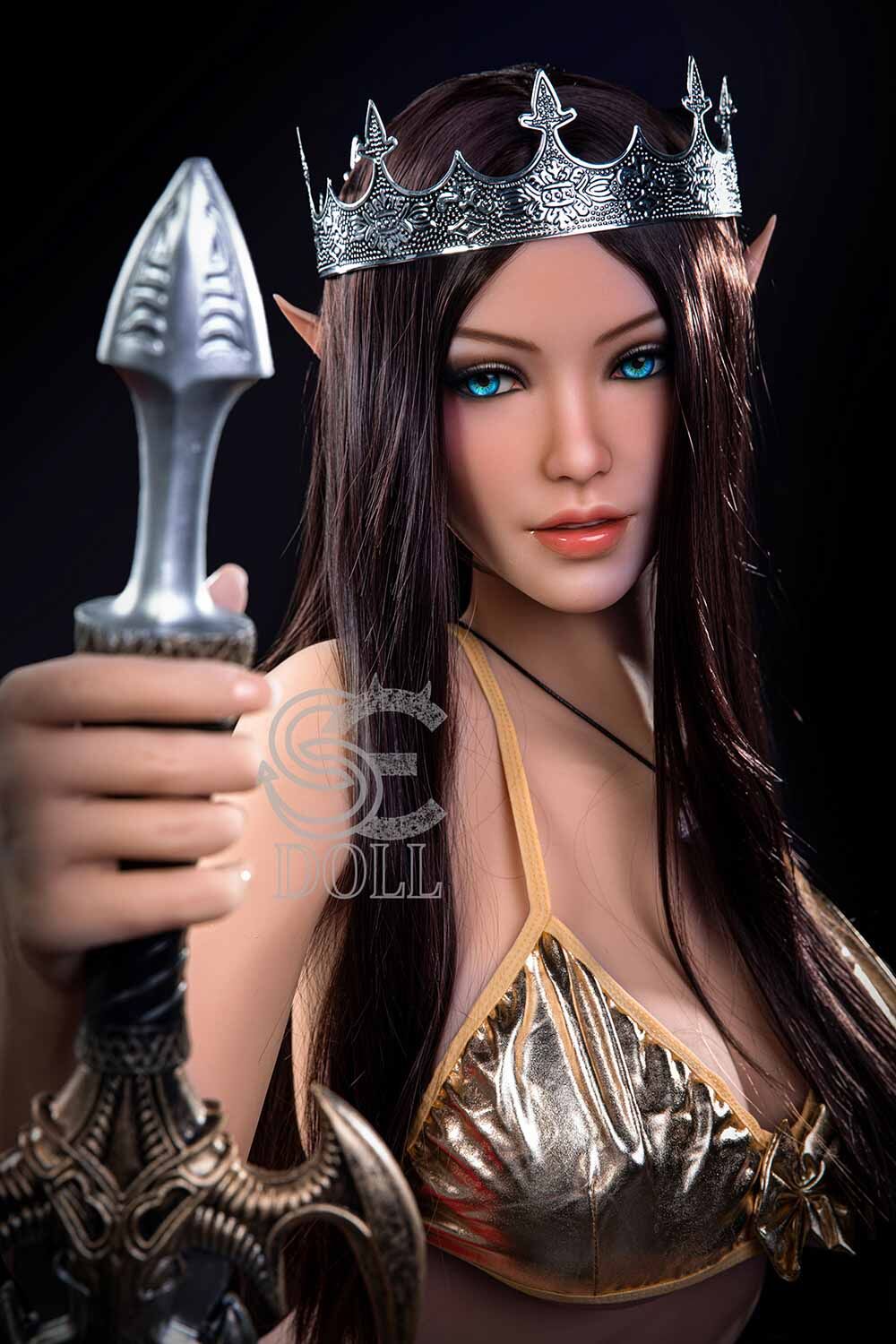 Beorhthilde - 168cm(5ft6) H-Cup TPE Head Jelly Bust Makeup SE Doll image9