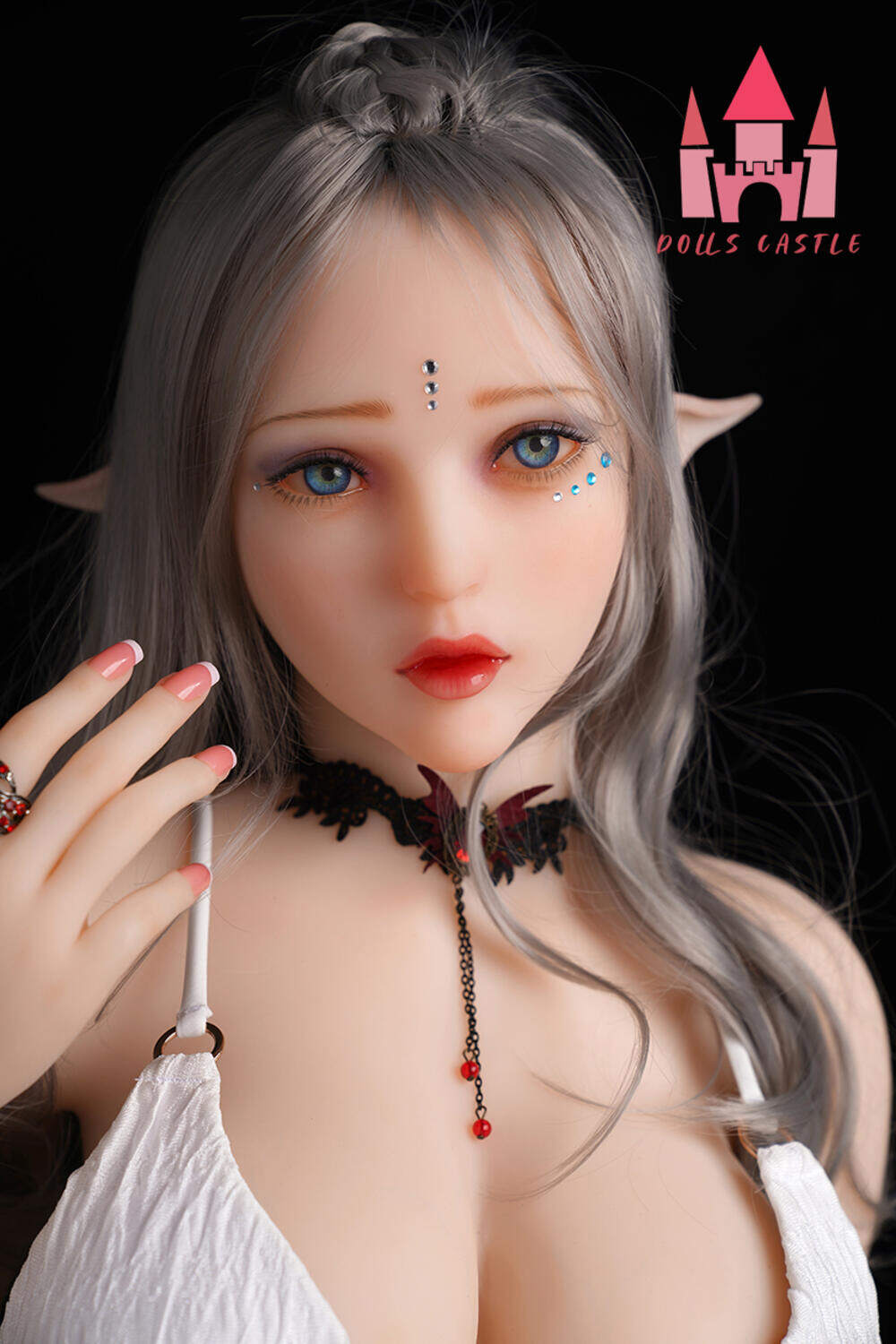Aleeah - 156cm(5ft1) Medium Breast Full TPE Fairy Head Dolls Castle Doll image3