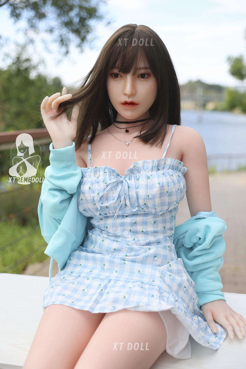Devorah - 150cm(4ft11) Medium Breast Full Silicone Head XT Doll image1