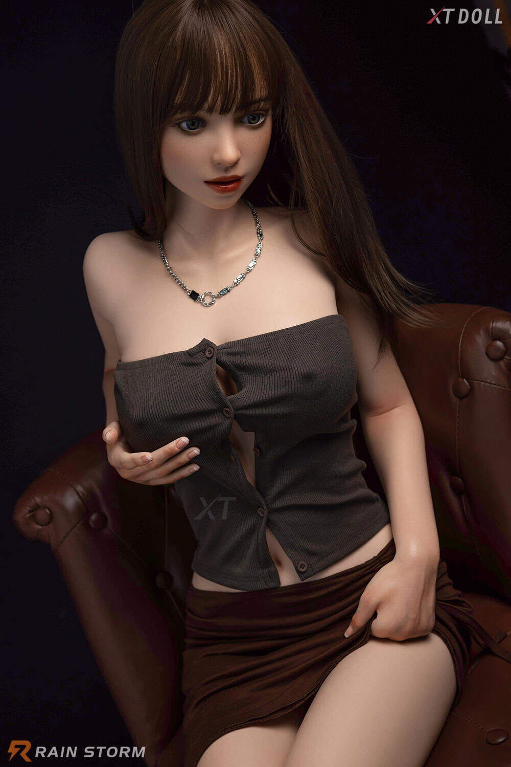 Kaylei - 163cm(5ft4) Medium Breast Full Silicone Head XT Doll image11