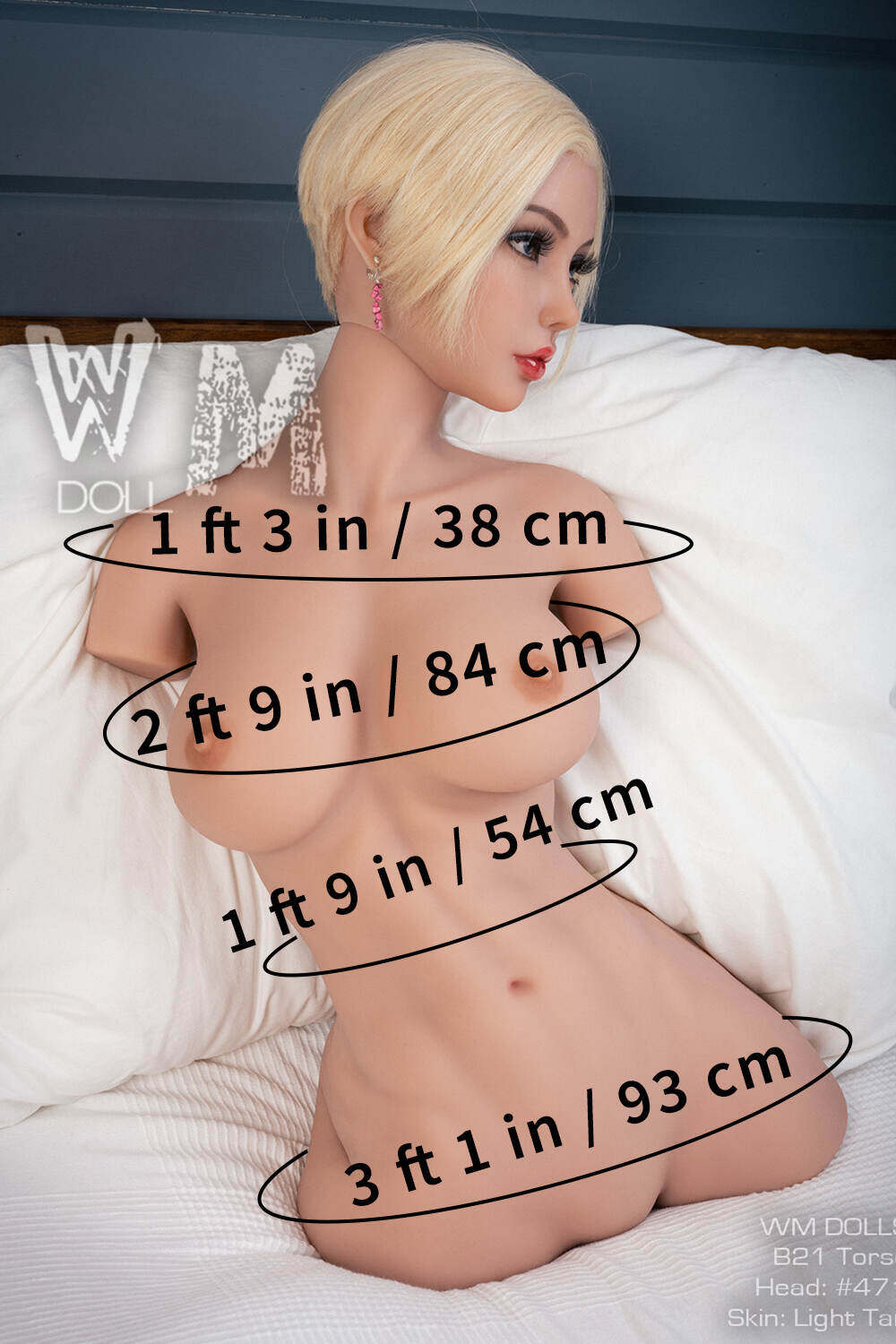May - 82cm(2ft8) WM Love Dolls E-Cup Booty Sex Doll image2