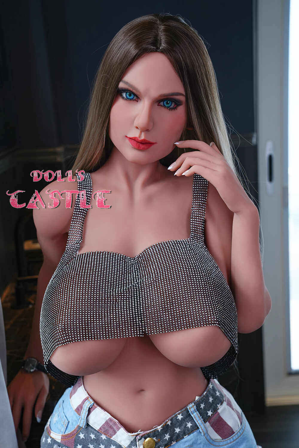 Lacy - 153cm(5ft0) Large Breast Full TPE Head Dolls Castle Doll (US In Stock) image6