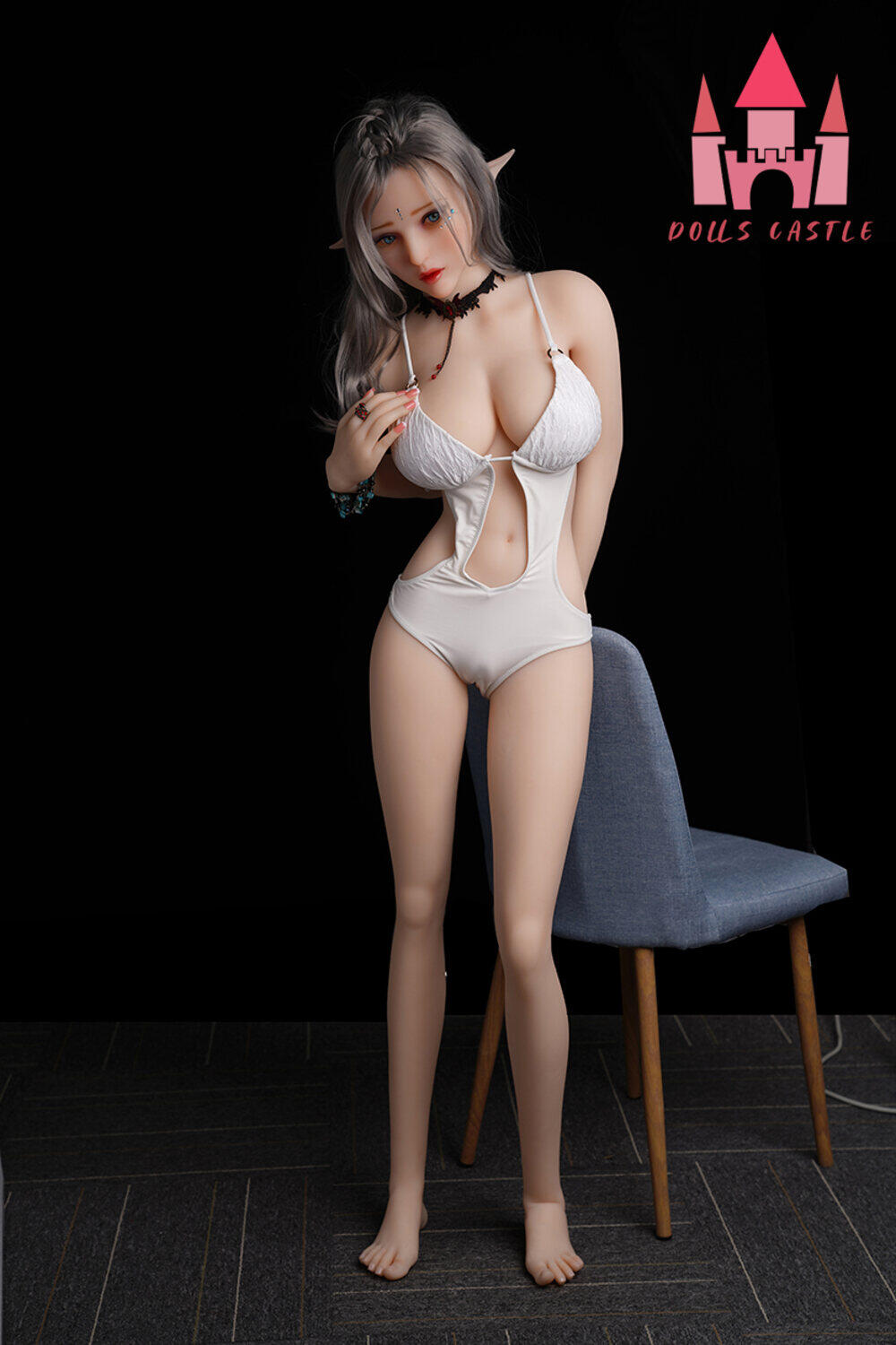 Aleeah - 156cm(5ft1) Medium Breast Full TPE Fairy Head Dolls Castle Doll image11