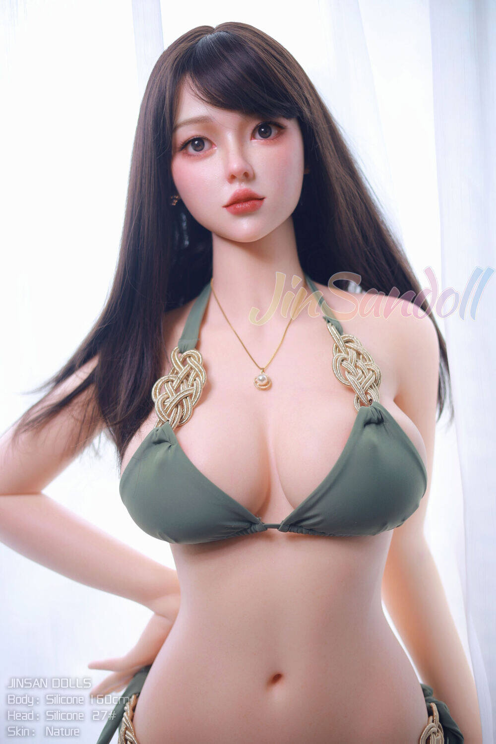 Aldercy - 160cm(5ft3) Pretty And Slender Angelkiss Silicone Real Dolls image5