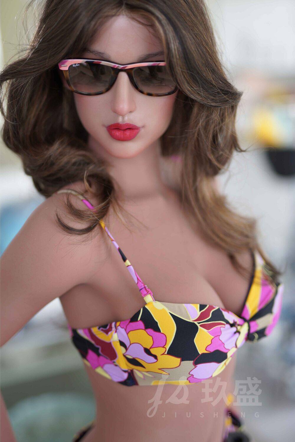 Dayna - 162cm(5ft4) Medium Breast Full Silicone Head & TPE Body Head Jiusheng Doll image15