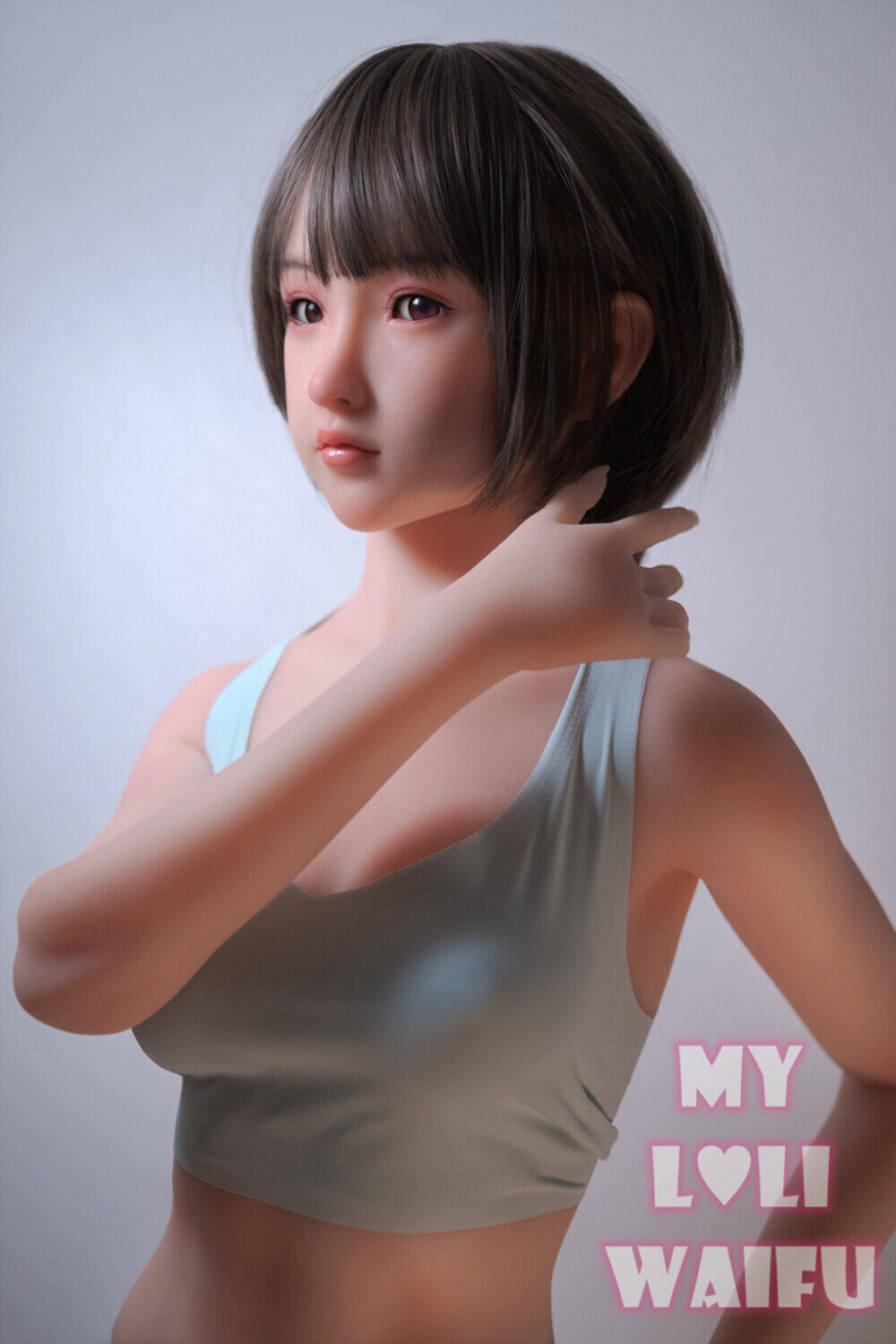 Eliyah-148cm(4ft10) MLW Adult Doll B-Cup Normal Skin Tone Big Boobs Silicone Dolls image5