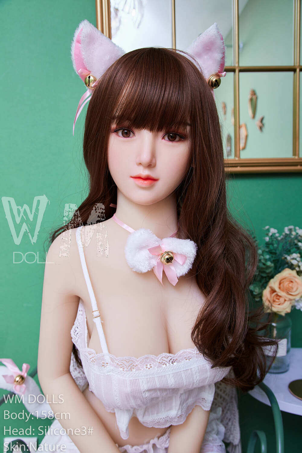 Farryn - 158cm(5ft2) D-Cup WM Love Dolls White Skin Big Ass Sex Doll image10