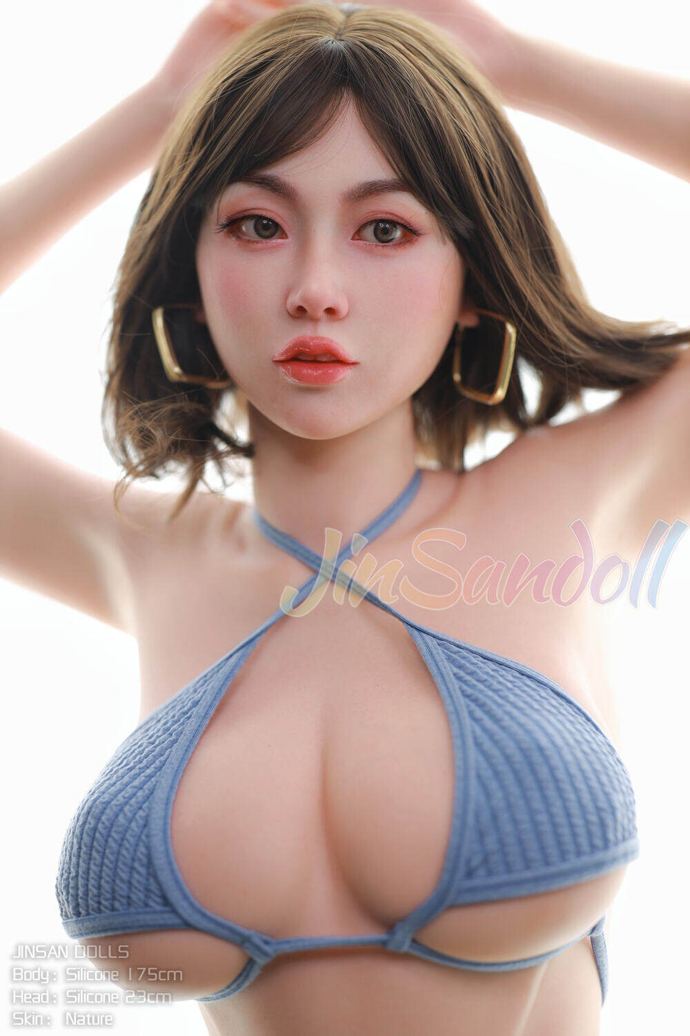 Kitty - 175cm(5ft9) WM Doll F-Cup White Skin For Silicone Sex Dolls image4