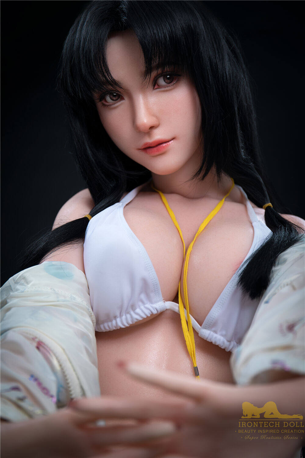 Claressa - Irontech Doll 166cm(5ft5) D-Cup Sex Dolls White Skin Medium Breast image1