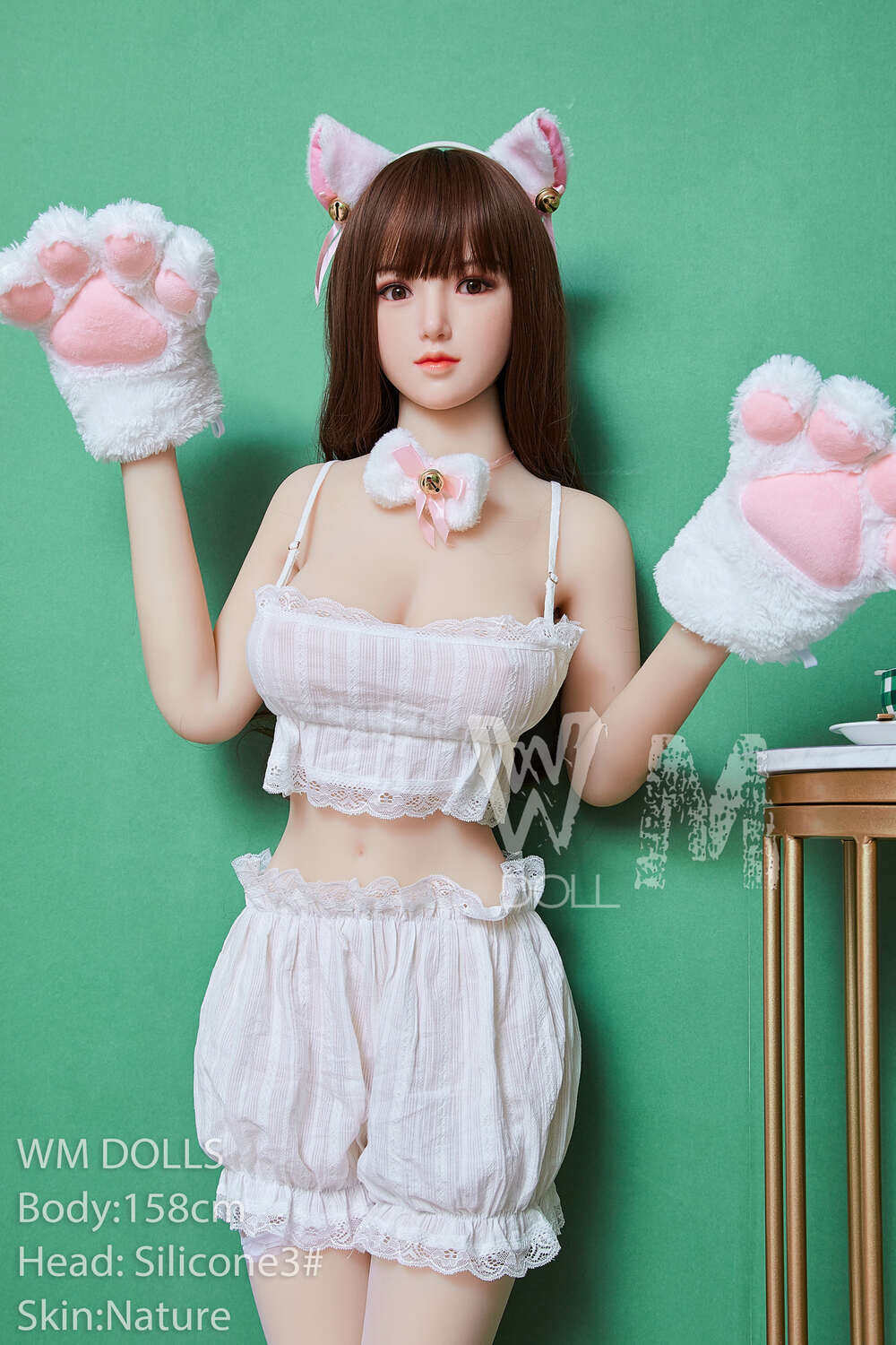 Farryn - 158cm(5ft2) D-Cup WM Love Dolls White Skin Big Ass Sex Doll image18