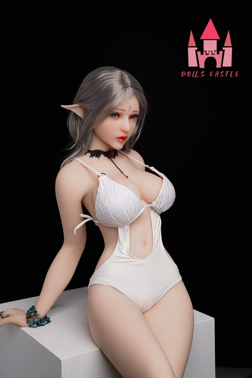 Aleeah - 156cm(5ft1) Medium Breast Full TPE Fairy Head Dolls Castle Doll image7