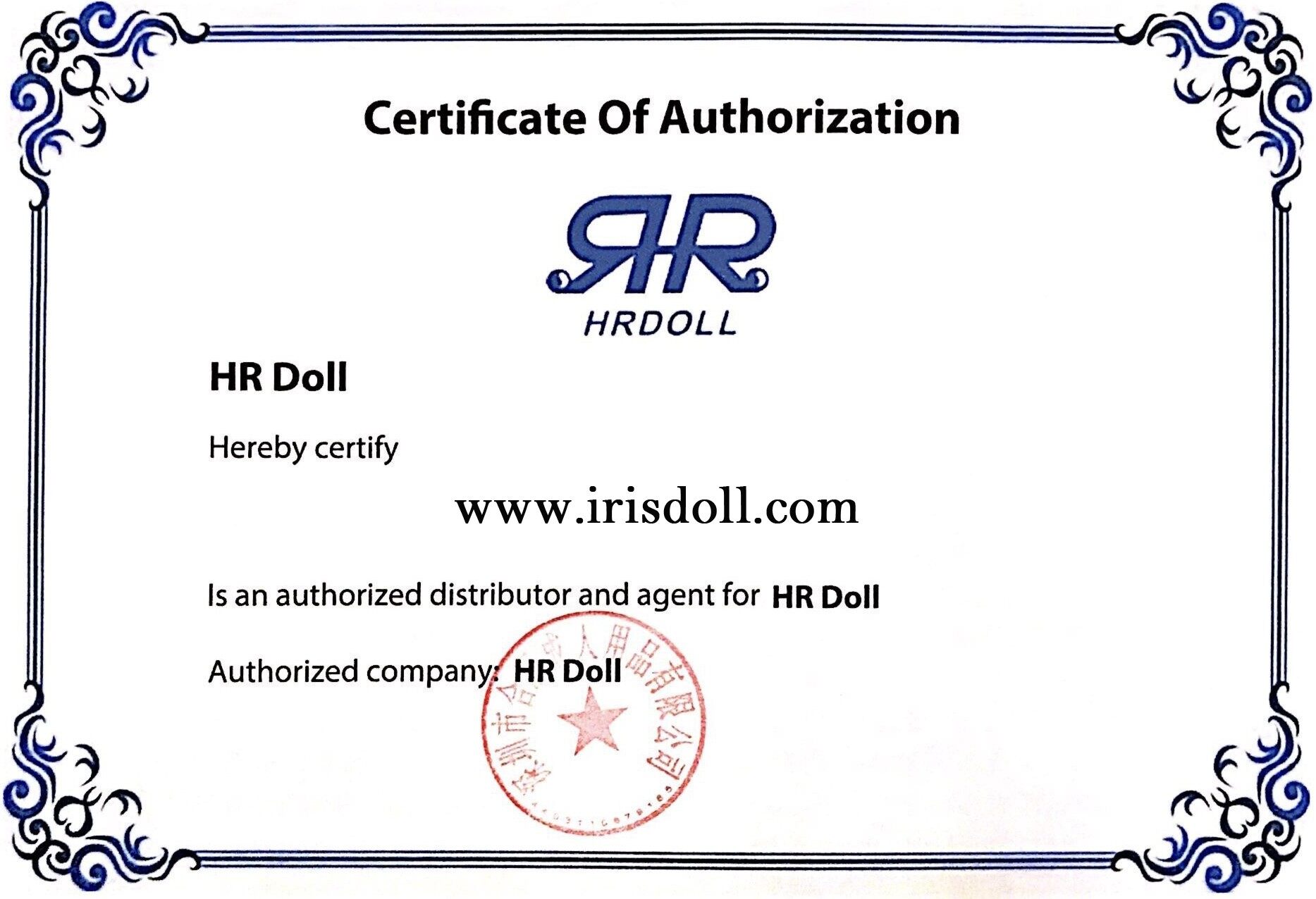 Irisdoll is the authorized HR Sex Doll reseller. We guarantee that all HR Love dolls sold on our website are authentic.